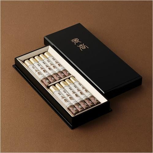 日本香堂 伽羅永寿 塗箱短寸10入 28008 WWW_SKLAD-KIRPICHA_RU