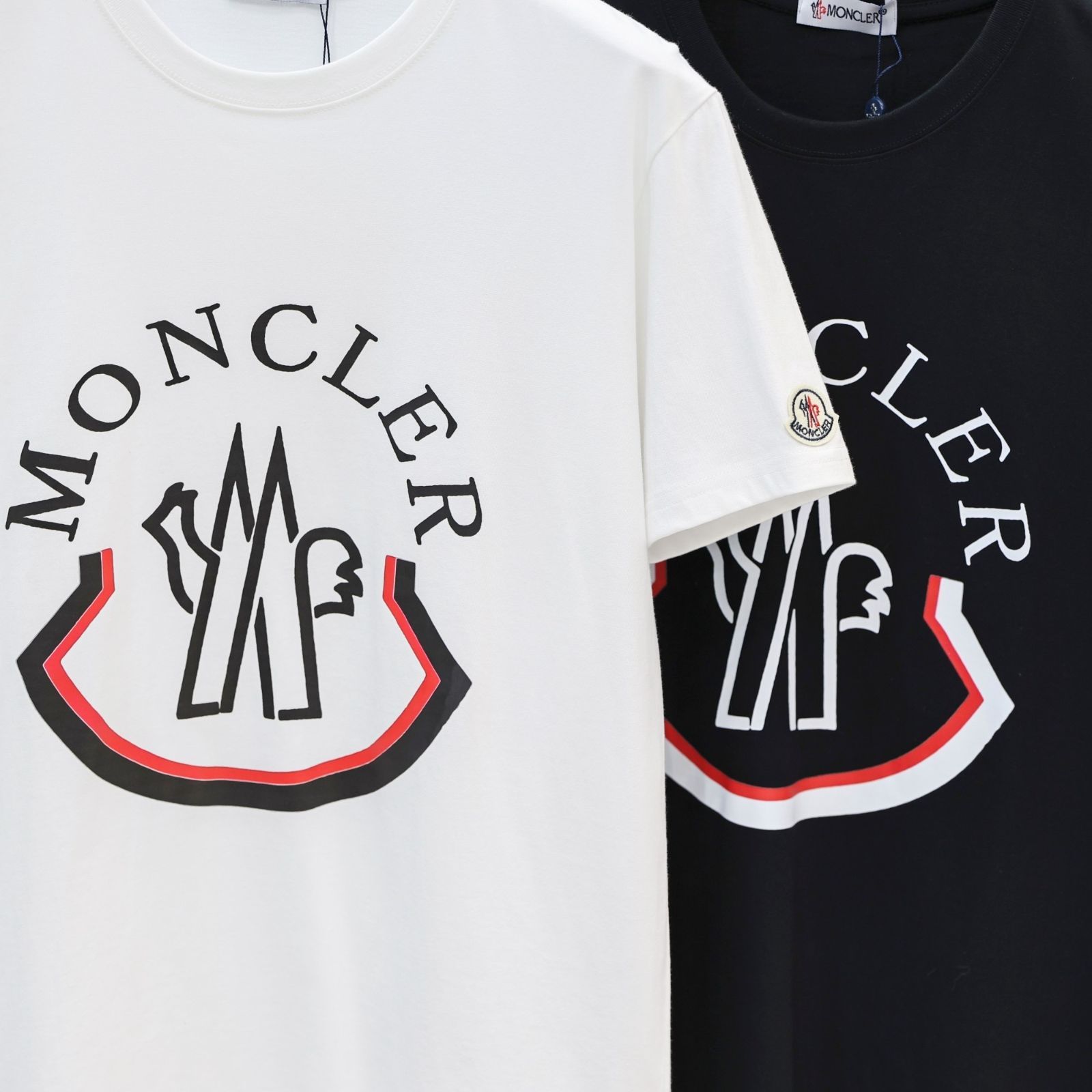 MONCLER モンクレール ロゴ 半袖 Tシャツ [ホワイト] - メルカリ