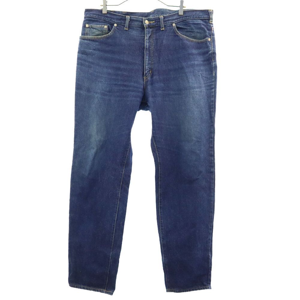 エドウィン ストレートデニムパンツ w42 ブルー EDWIN ビッグサイズ ジーンズ メンズ 【中古】  【240220】