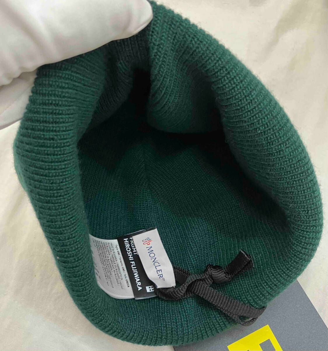 タグ付] MONCLER モンクレール FRGMT Hiroshi Fujiwara Wool Beanie