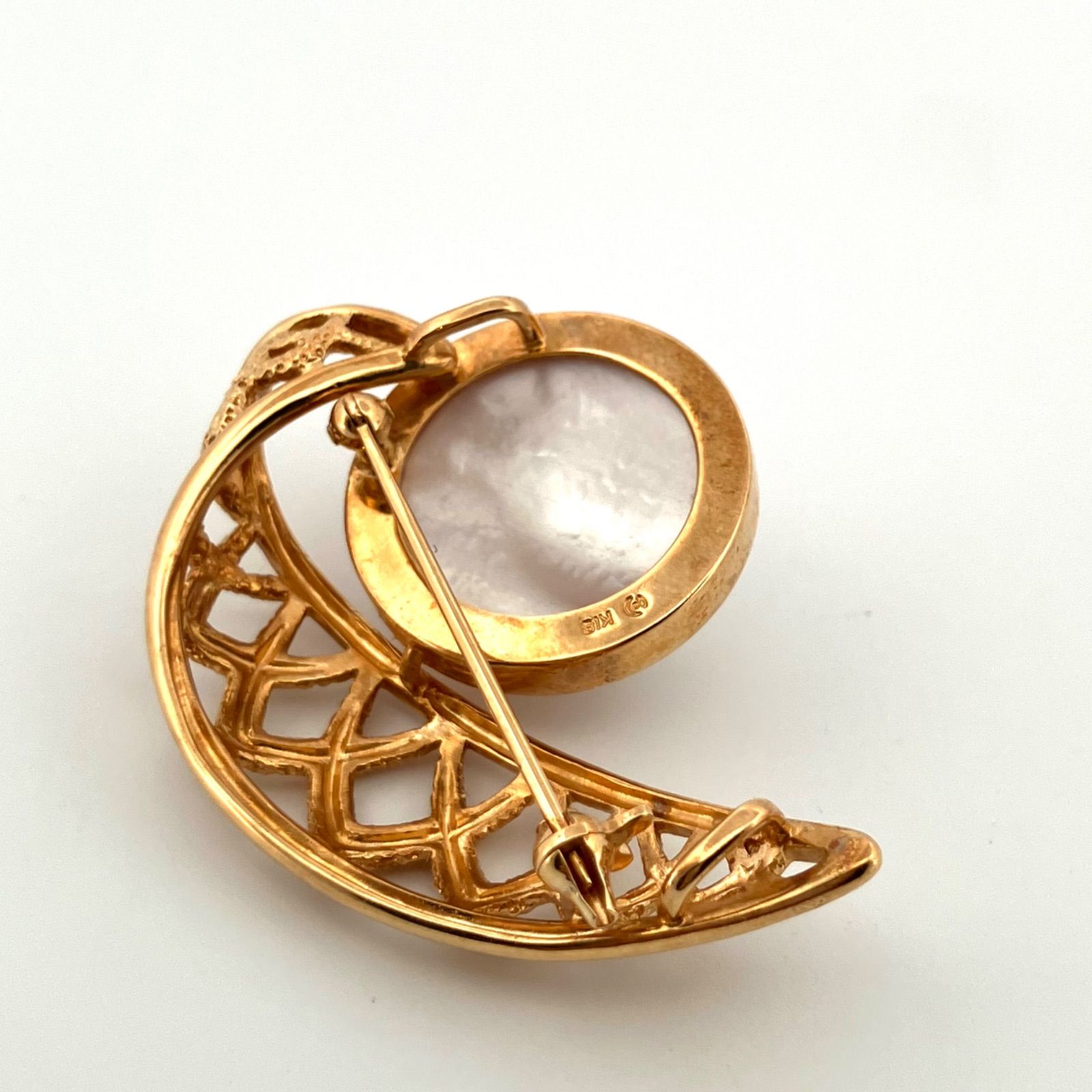 鑑定済み】正規品 TASAKI タサキ 田崎 ブローチ マベパール