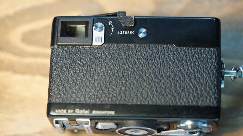 8734 良品 Rollei 35 露出計OK シンガポール製 ブラック - メルカリ