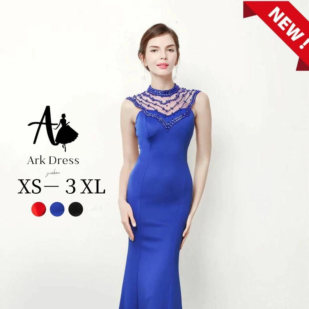 パーティードレス ロングドレス ワンピース結婚式 大きいサイズ 韓国  