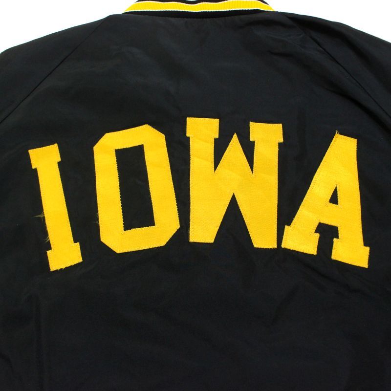 80s USA製 vintage アイオワ IOWA カレッジ スタジャン メンズ
