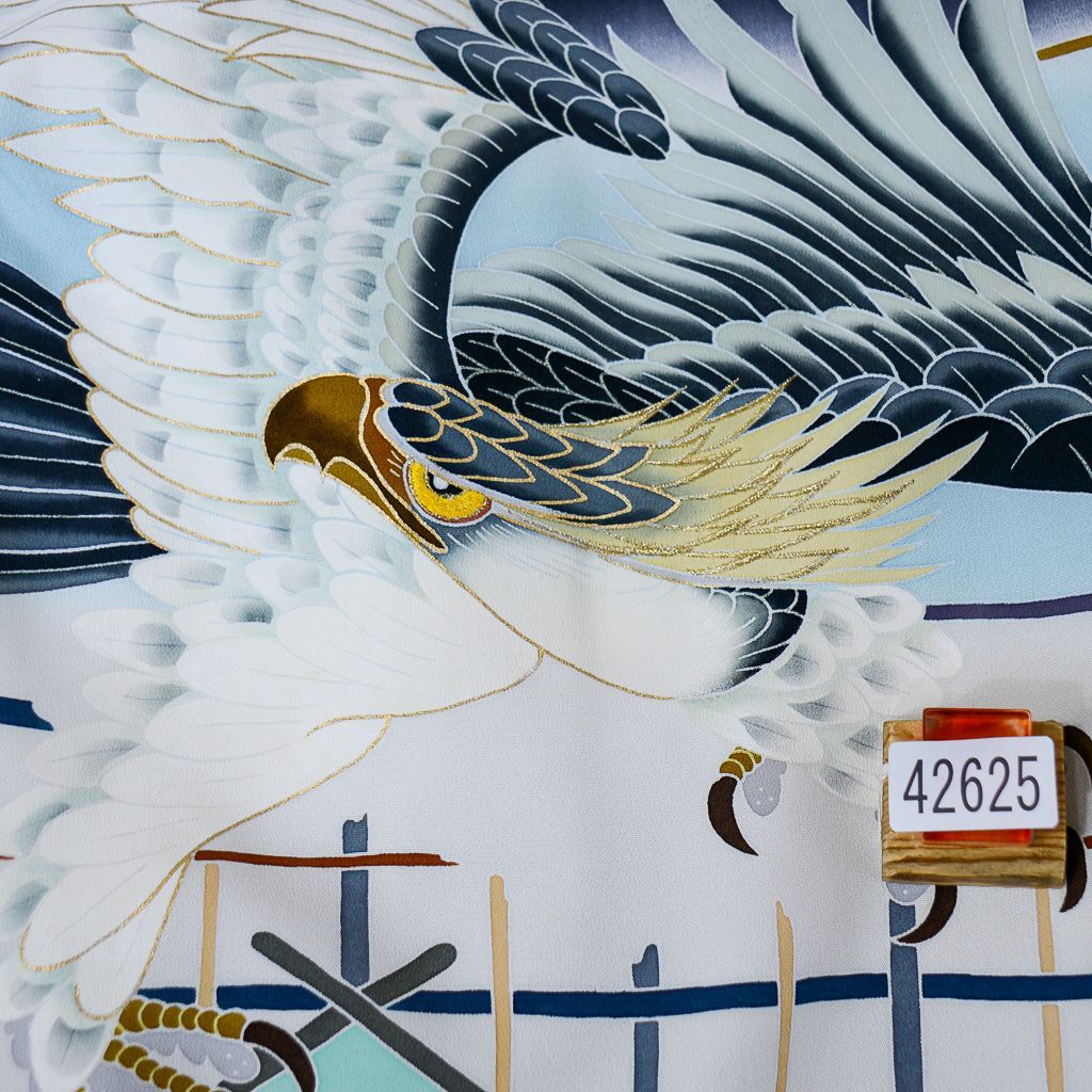 お宮参り 産着 のしめ 男児 男の子 正絹 羽二重 豪華絢爛 金刺繍