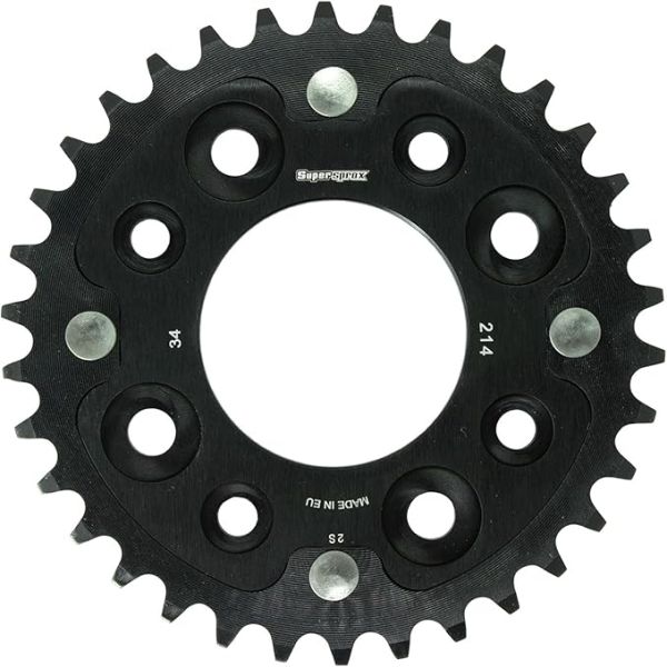 3営業日で発送 スーパースプロックス Supersprox SPX REAR STEALTH 214-34T BLK