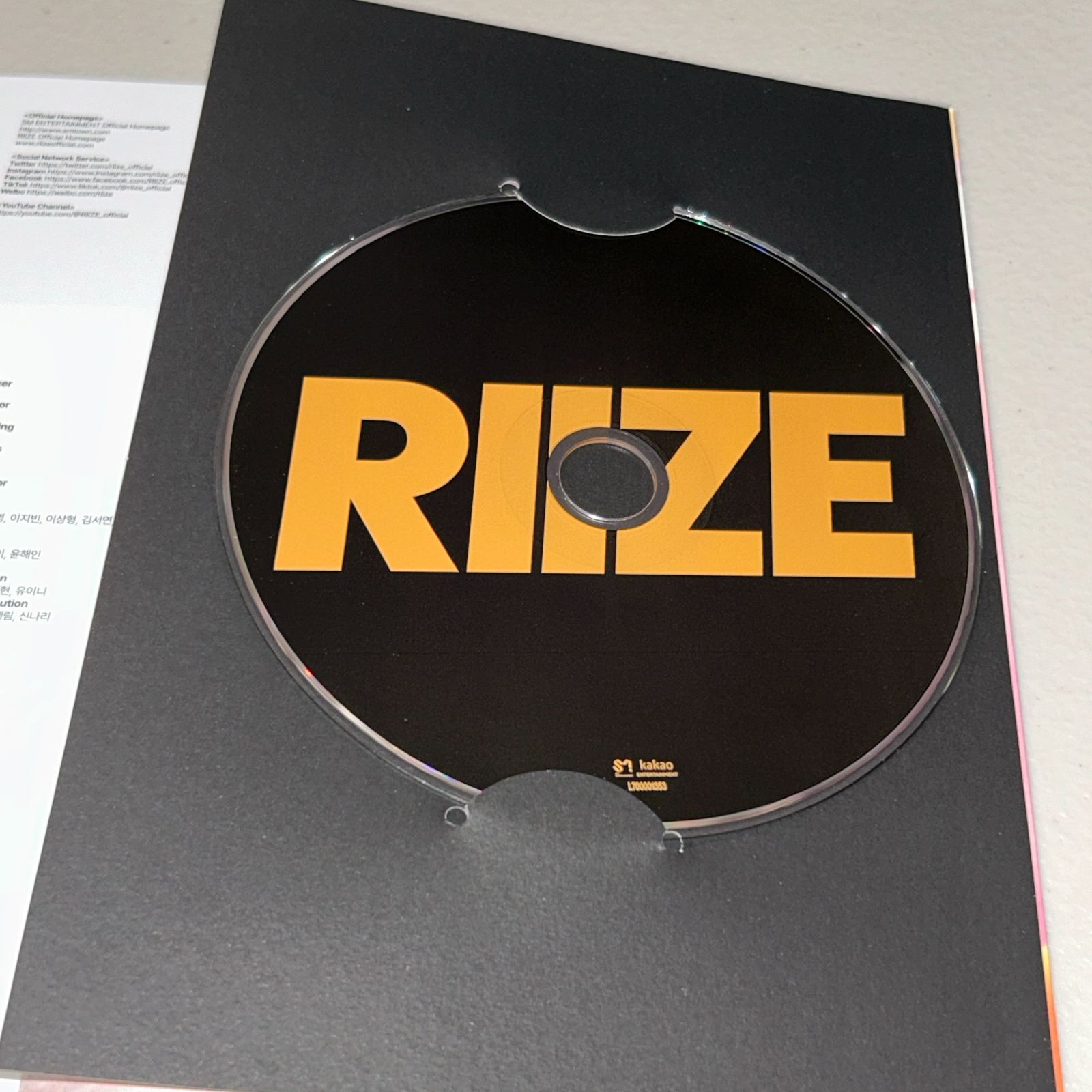 RIIZE 直筆サイン｢Get A Guitar｣