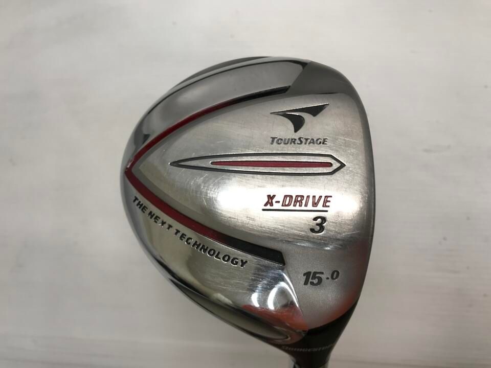 【即納】ツアーステージ X-DRIVE (2007) | 15 | S | XD-60 | 中古 | フェアウェイウッド | ブリヂストン