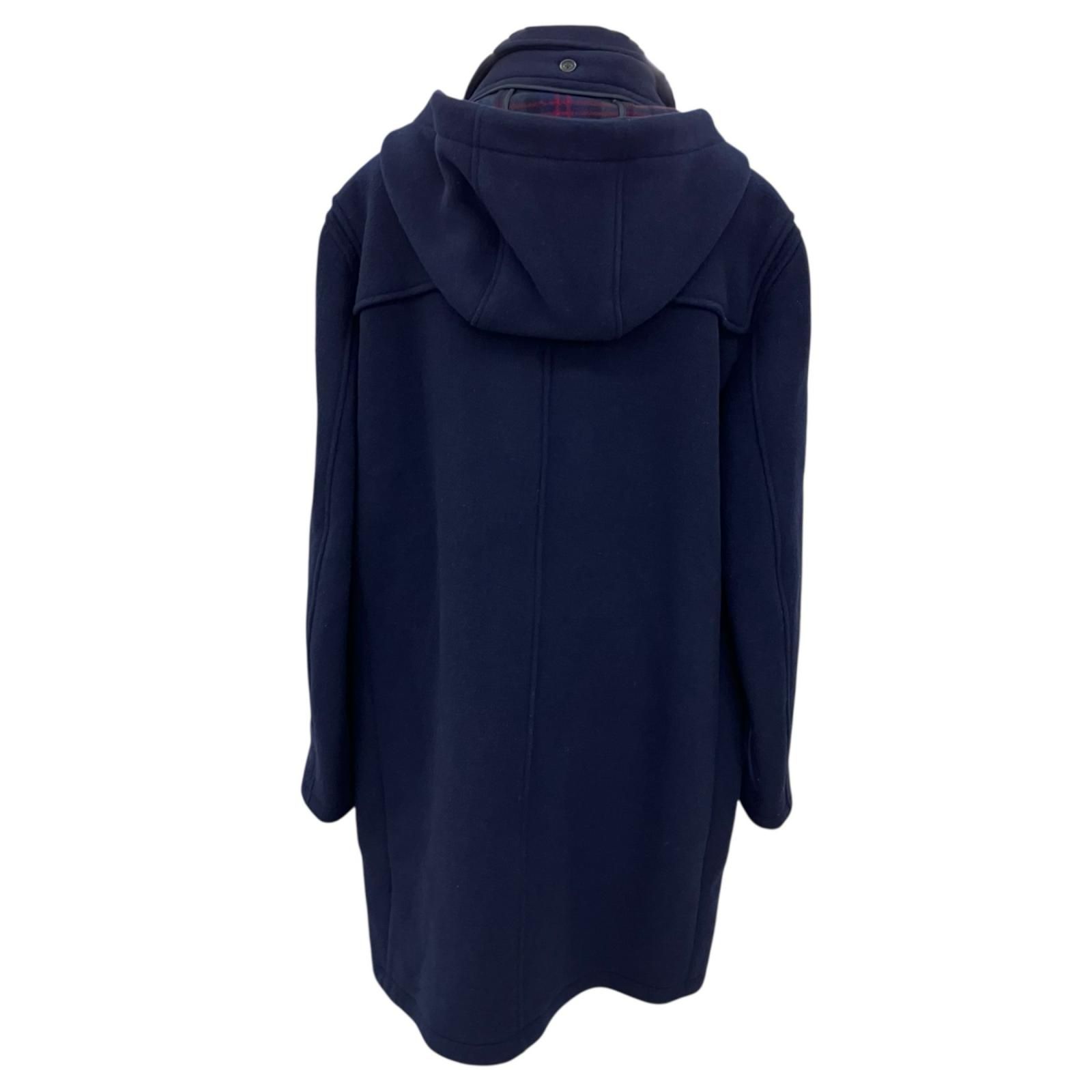 186000 現状品 Brooks Brothers ブルックスブラザーズ Brooks Brothers ダッフルコート L ネイビー ウール レディース