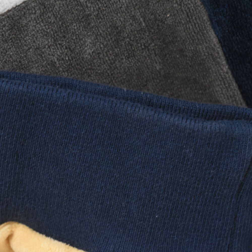 SUPREME (シュプリーム) 20AW Patchwork Velour ベロア ロゴ刺繍パッチ