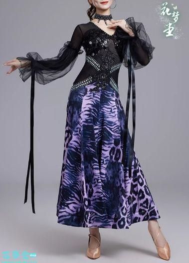 25年 ♥社交ダンスドレス ラテンドレス 競技 デモ用 ルンバ オーダーメイド 撮影会 舞台 イベント 原野空間-66