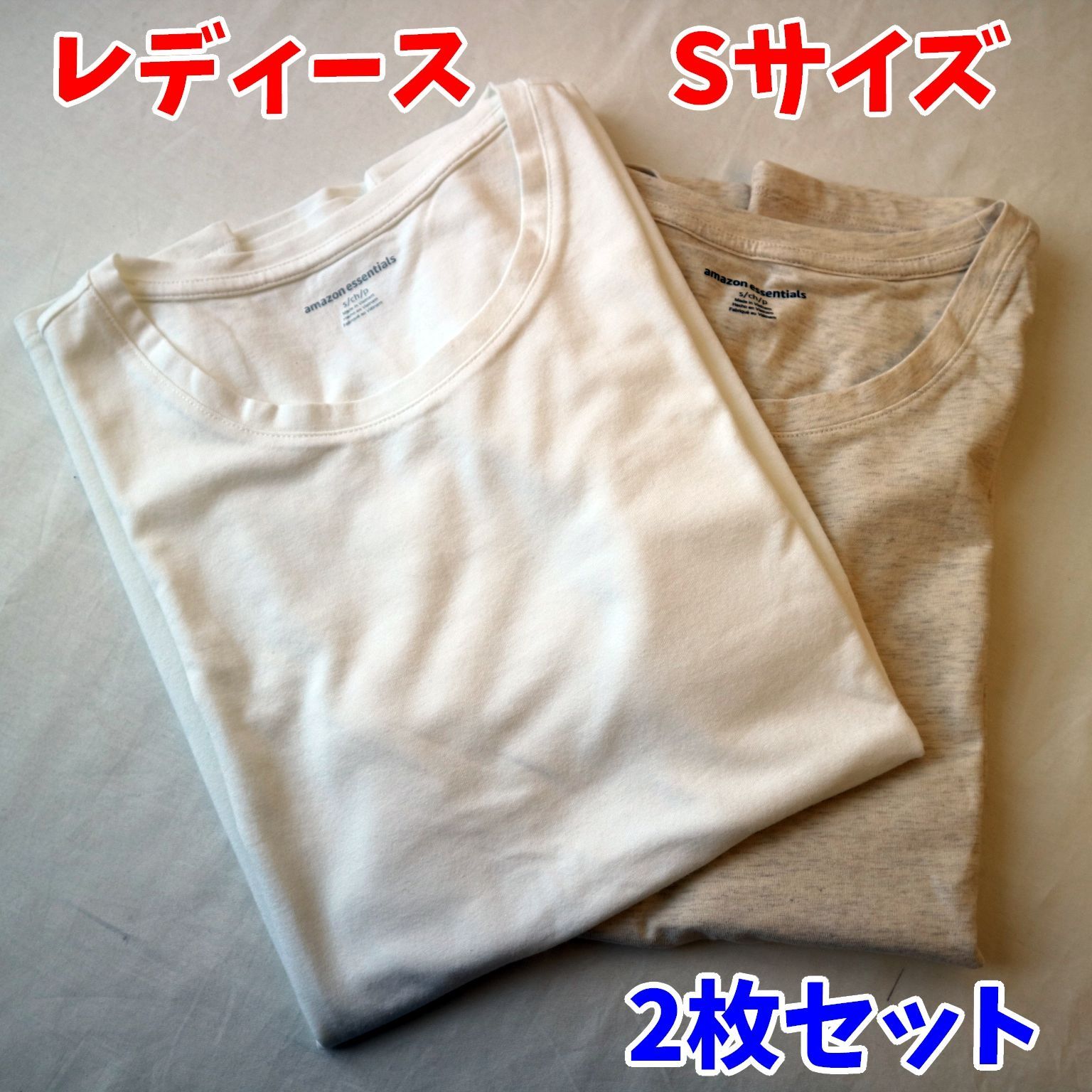 メルカリshops Amazon Essentials Tシャツ 半袖 2枚組