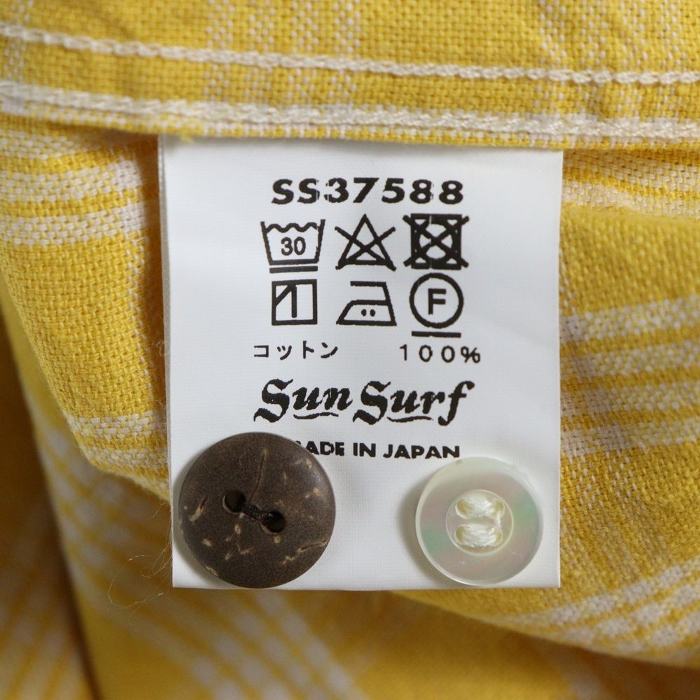 NO BRAND (ノーブランド) PALAKA CHECK SHIRTS SS37588 パラカ半袖  