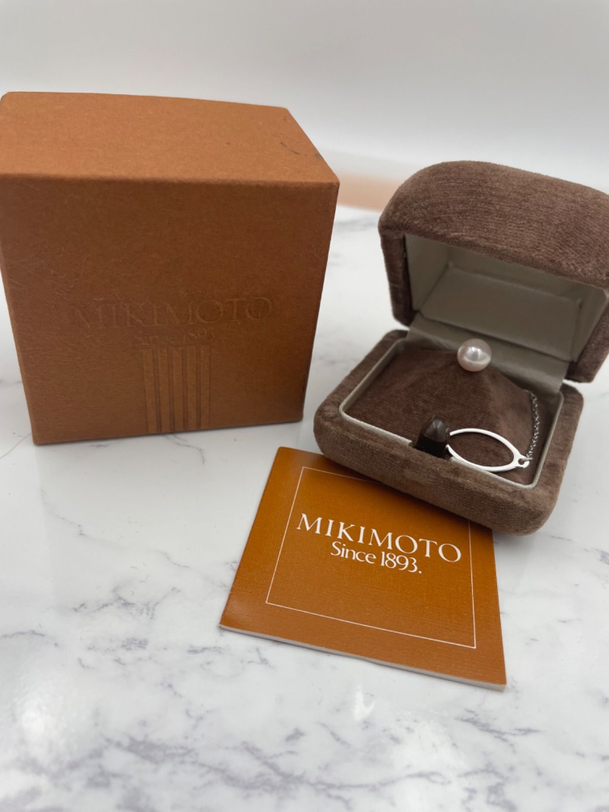 ミキモト MIKIMOTO 1893 アコヤ パール ピン ネクタイ タイピン