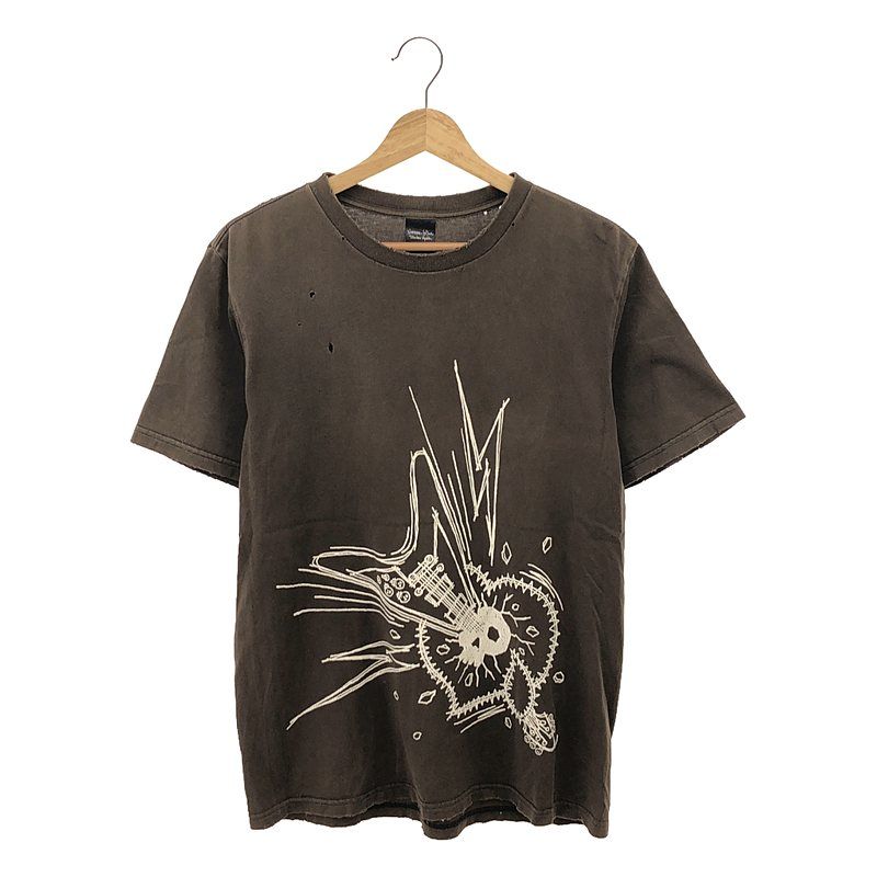 ナンバーナイン 05ss NIGHTCRAWLER期 ダメージ加工 Tシャツ NUMBER NINE / ナンバーナイン​ | 05SS NIGHT CRAWLER期