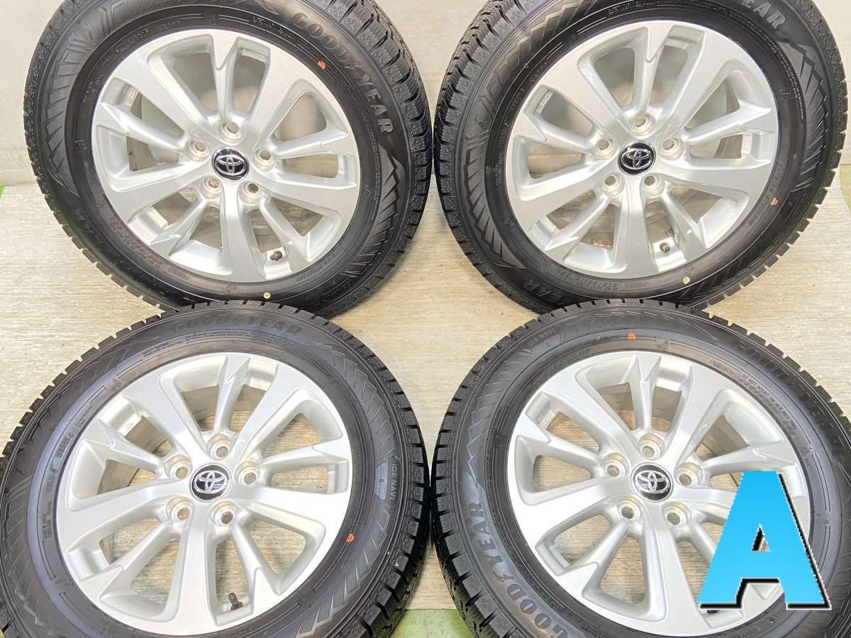 205/65R16  nグッドイヤー アイスナビ 8 nトヨタ純正  n16x6.5 45 114.3-5穴 n中古タイヤ スタッドレスタイヤ ホイールセット 4本セットn w16241005014