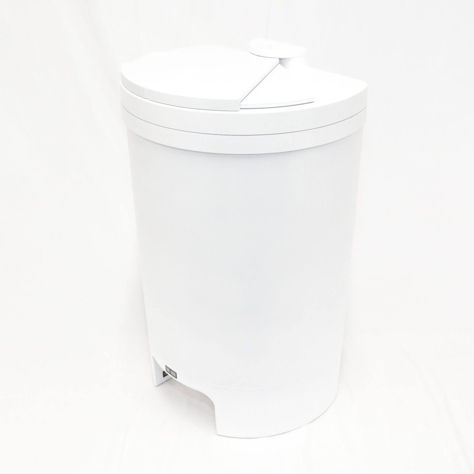 DiETZ ディーツ DustBox30 フットセンサー搭載自動開閉ゴミ箱 dustbox30-w オフホワイト 良い B