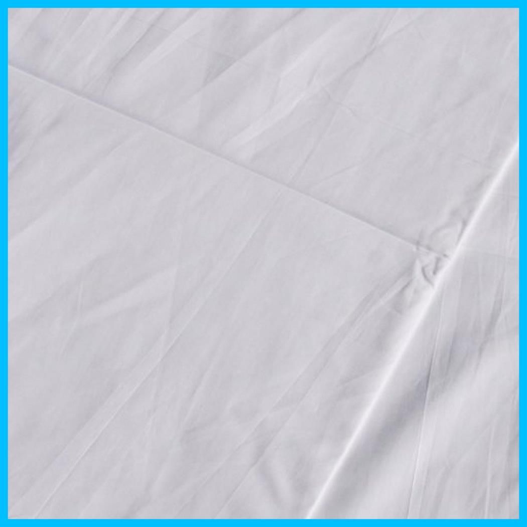 服 在庫処分 ダブルサイズホワイト 180cm×290cm 綿 フラットシーツ 三露産業株式会社