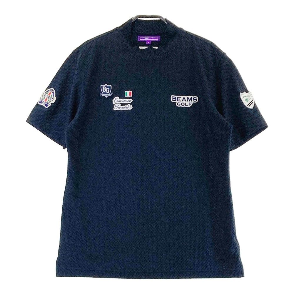 サイズ：M BEAMS GOLF ビームスゴルフ ハイネック 長袖Tシャツ