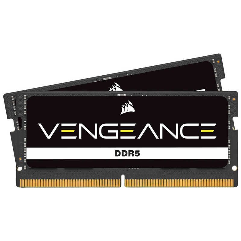 送料無料 ♥ 未開梱 コルセア CORSAIR 増設メモリ SO-DIMM DDR5 |32GB |2枚 CMSX64GX5M2A5600C48