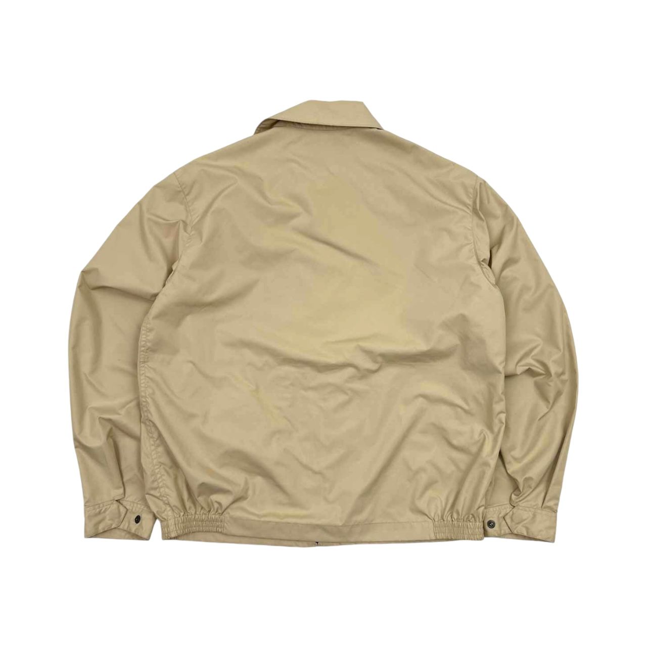 ポロラルフローレン ナイロン スイングトップ L ベージュ 紺 アクティ21 POLO RALPH LAUREN（ポロ・ラルフローレン） ポロ ラルフローレン