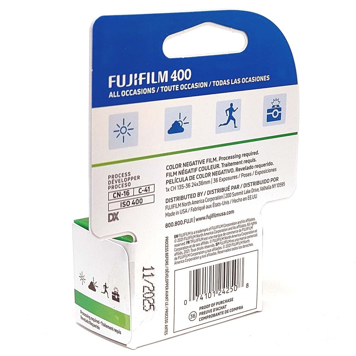 ネガフィルム ISO感度400