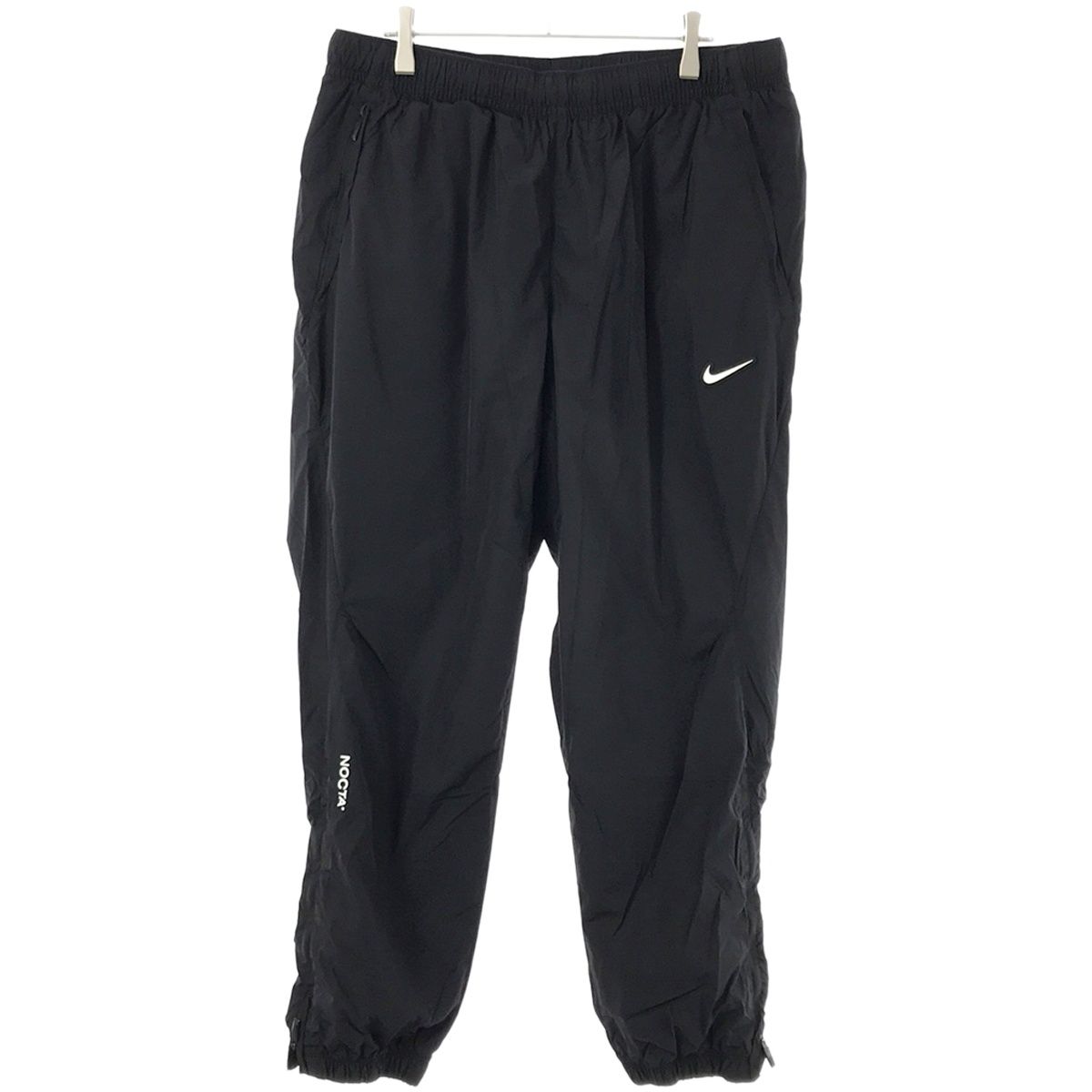 NIKE NOCTA ナイキ ノクタ Nrg Cs Woven Track Pants ナイロントラックパンツ FN7668-010 ブラック L -  メルカリ