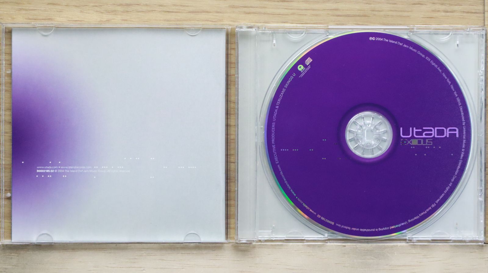 輸入盤CD☆宇多田ヒカル/Hikaru Utada□ Exodus □0602498631621