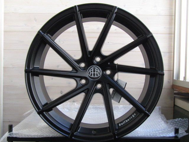 ロルフハルトゲ F10 マットブラックエディション ホイールのみ