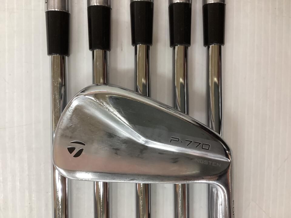 [美品]P770 5-P アイアンセット DG S200 EX カバー付 P770 アイアン5〜P 6本セット ダイナミックゴールドツアーイシューS200