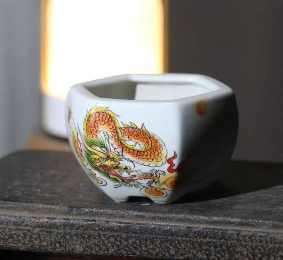 六角形の鉢植え 植木鉢 多肉植物鉢 小品盆栽鉢 山野草鉢 - メルカリ