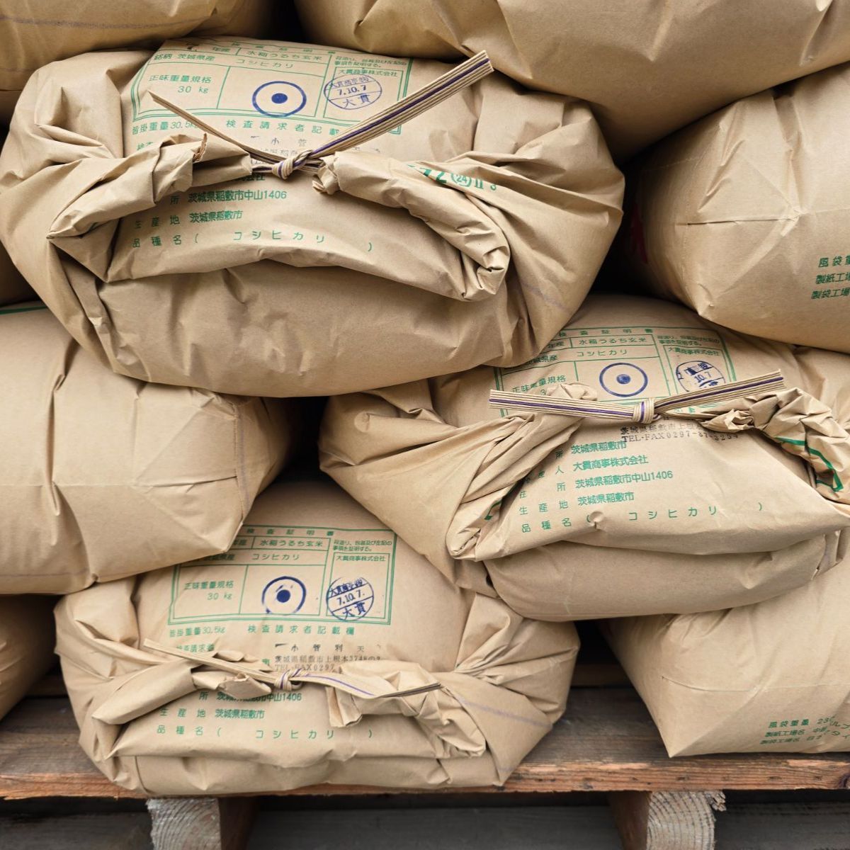 令和7年産 茨城稲敷産コシヒカリ 玄米30kg 一等米 - メルカリ