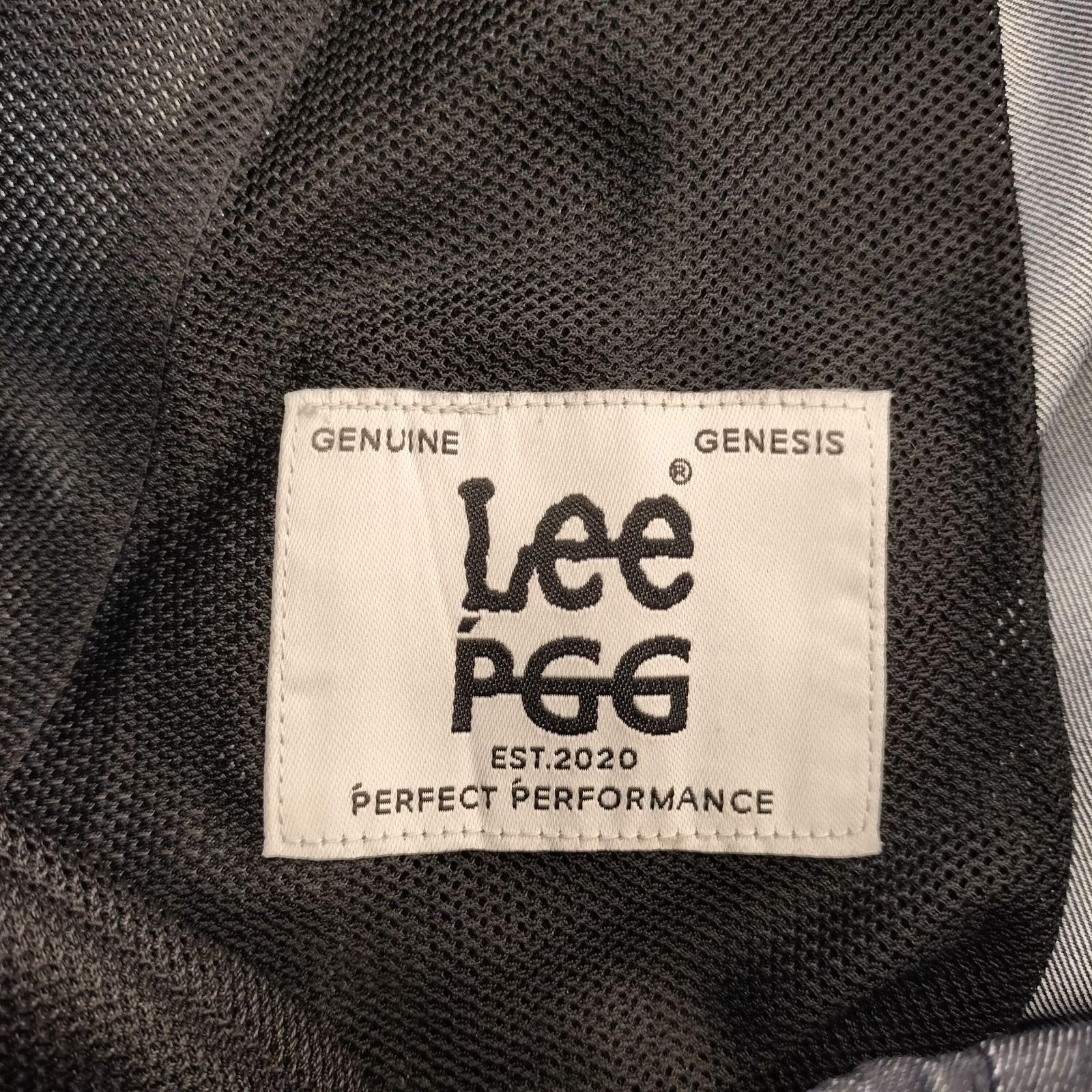 パーリーゲイツPGGリサイクルポリデニムLee別注デニムカラーパンツ ☆コラボ商品☆ リー ×パーリーゲイツ Lee × PEARLY GATES Lee