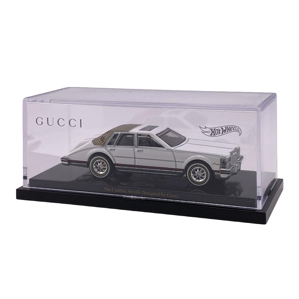 GUCCI/グッチ AB2716 ホットウィール キャデラック セビル レプリカ ミニカー GP 01851/05000 インテリアその他 ホワイト ブランド