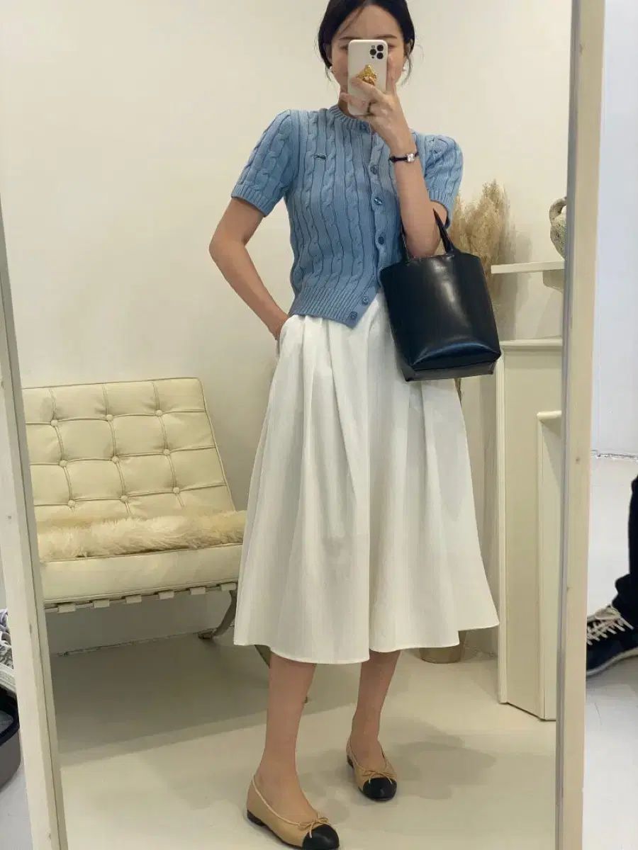 スカート ホワイト