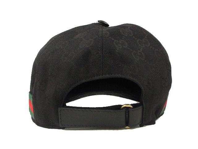 グッチ GUCCI オリジナルGGキャンバス ベースボール キャップ M 58cm
