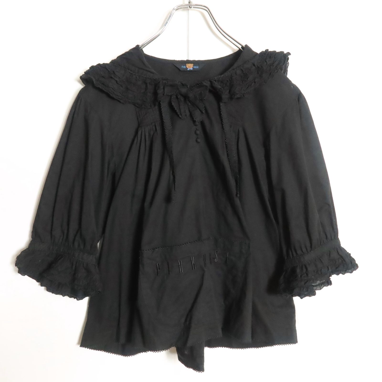 早い者勝ち☆ピンクハウス☆INGEBORG☆フリルブラウスアウター 早い者