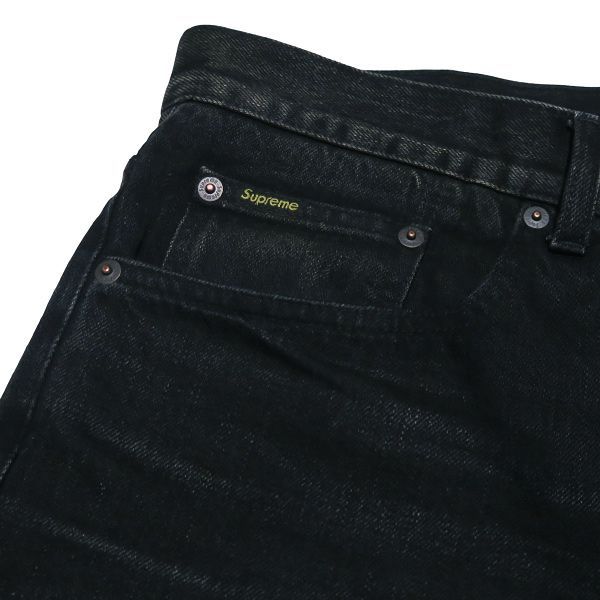 SUPREME シュプリーム 24AW DISTRESSED LOOSE FIT SELVEDGE JEAN 