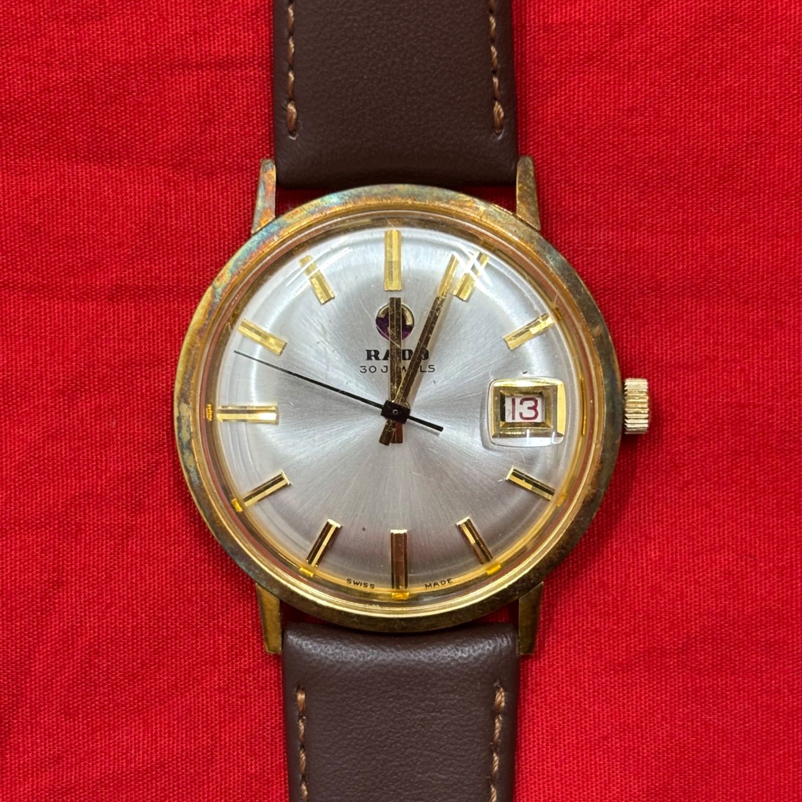 稼動品 RADO 30JEWELS 時計 手巻き ラドー メンズ レディース