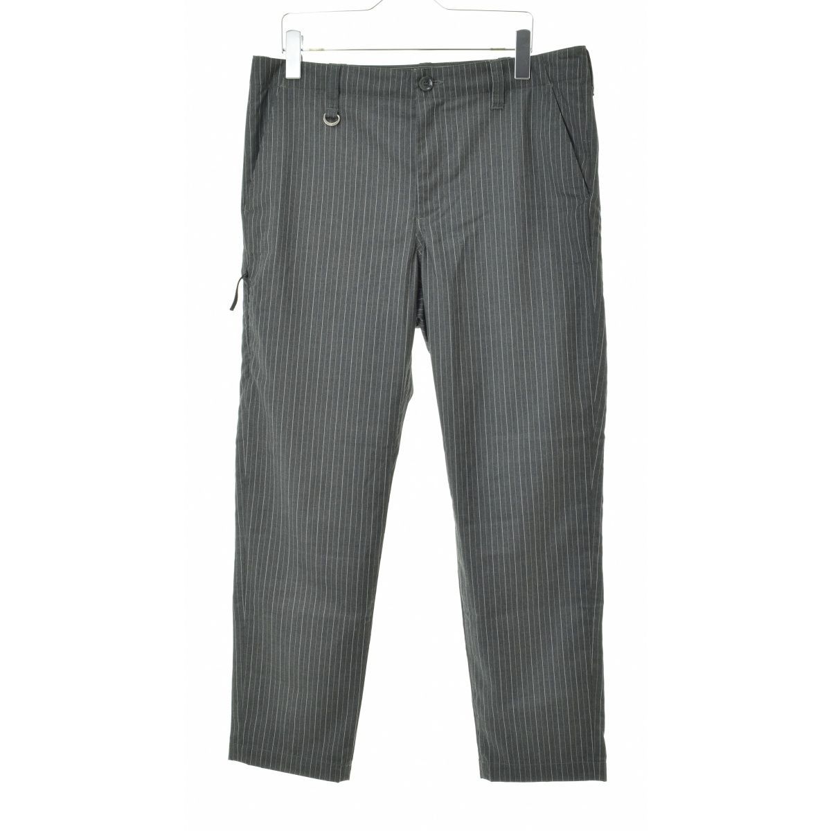 【UNIFORMEXPERIMENT】21AW UE-212003 PIN STRIPED SIDE POCKET TAPERED PANTSパンツ