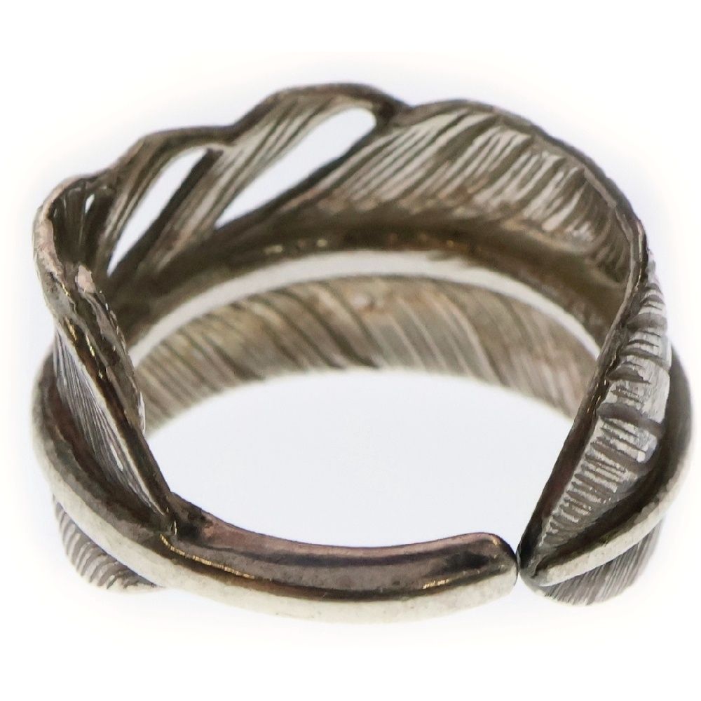 アクセサリー WING ROCK FEATER RING WING ROCK (ウィングロック) FEATER RING プレーン フェザー リング