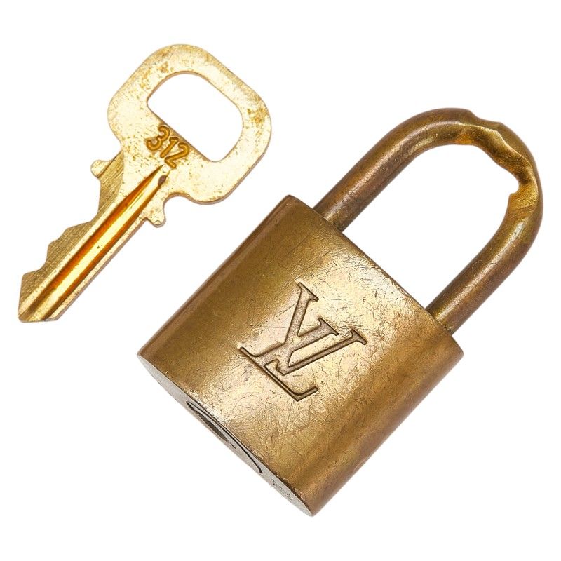 ルイ ヴィトン カデナ 南京錠 キー セット ゴールド メッキ