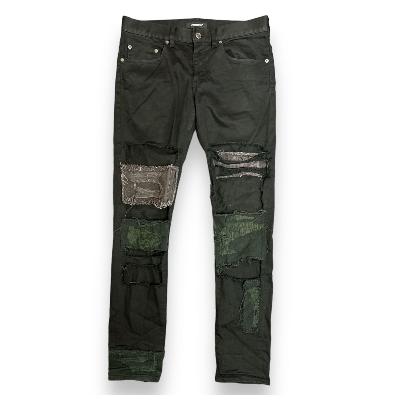 定価88000円 美品 UNDERCOVER 23SS ダメージスリムPT パンツ ジーンズ 