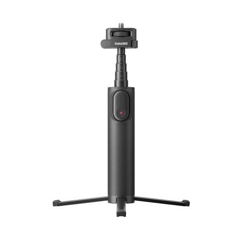  insta 360 折りたたみ式内蔵三脚付き自撮り棒リモコンキット 1 4インチマウント その他 カメラアクセサリー