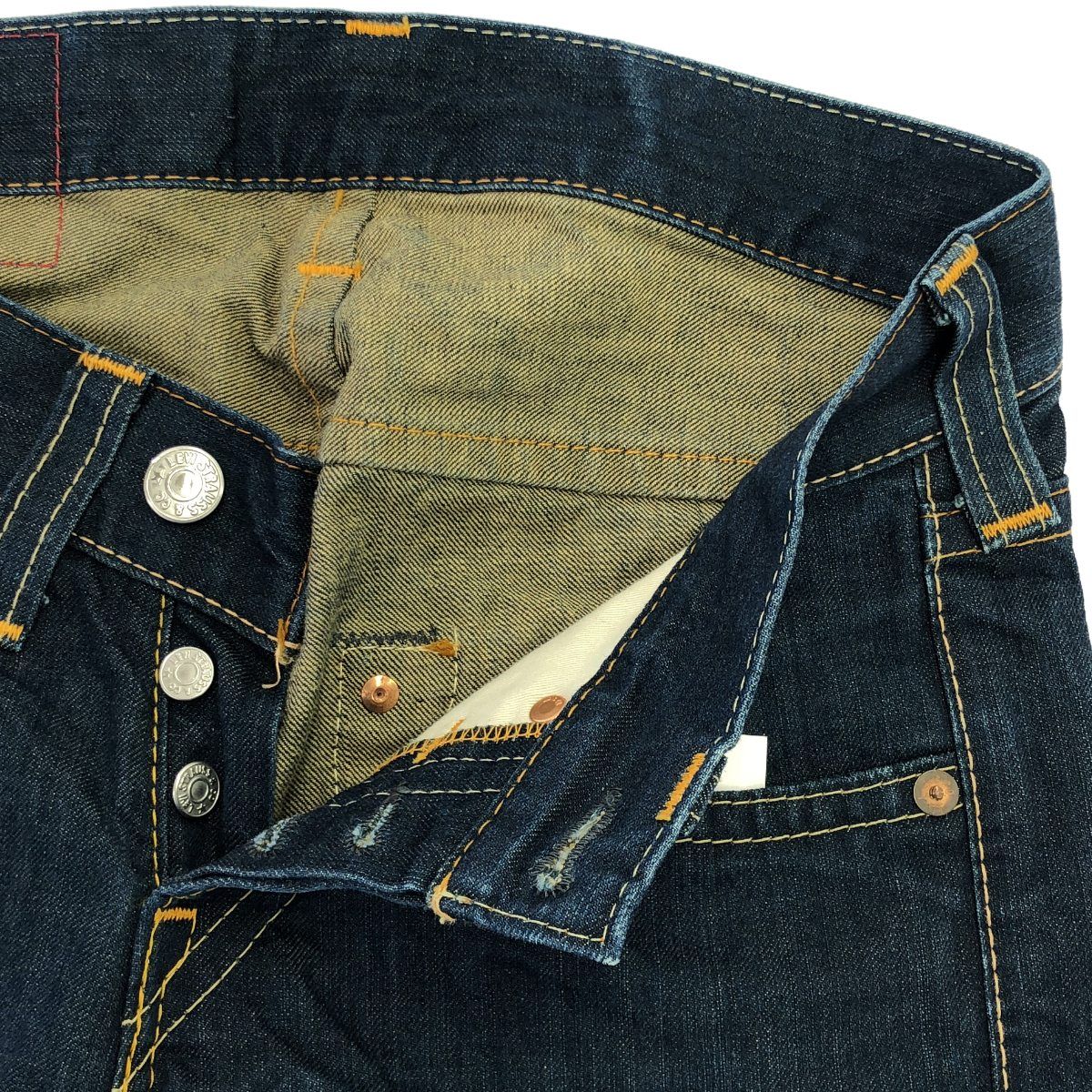LEVI'S RED リーバイスレッド 2002AW ローライズデニムパンツ インディゴ 32×32 - メルカリ