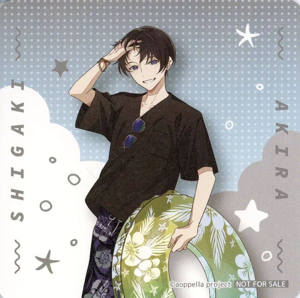 中古】コースター 紫垣明(等身) コースター 「アオペラ -aoppella 中古】コースター 紫垣明(等身) コースター 「アオペラ -aoppella