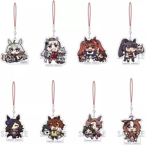 中古】雑貨 全8種セット 「ウマ娘 プリティーダービー アクリル 