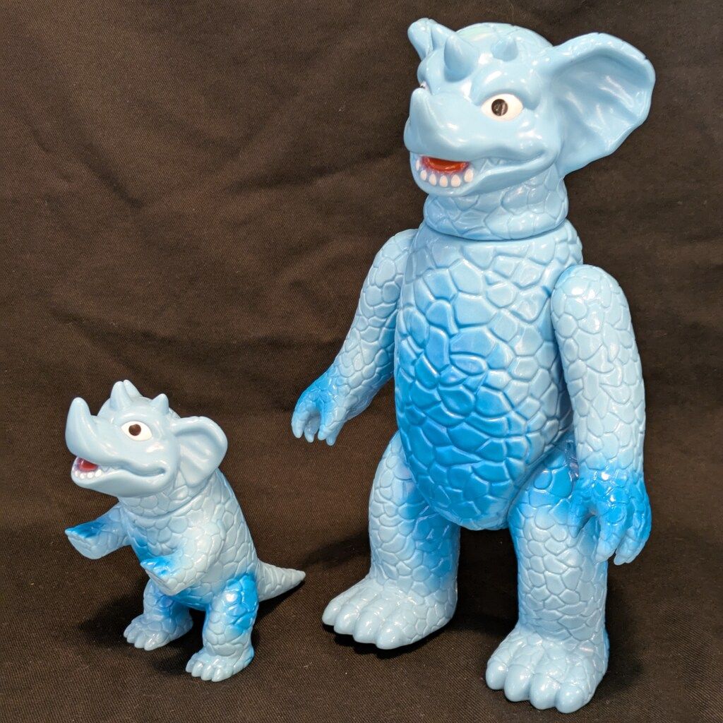 【感謝価格】 GARGAMEL ゾッキ怪獣シリーズ (水色成型 シベリアンバコバス その他