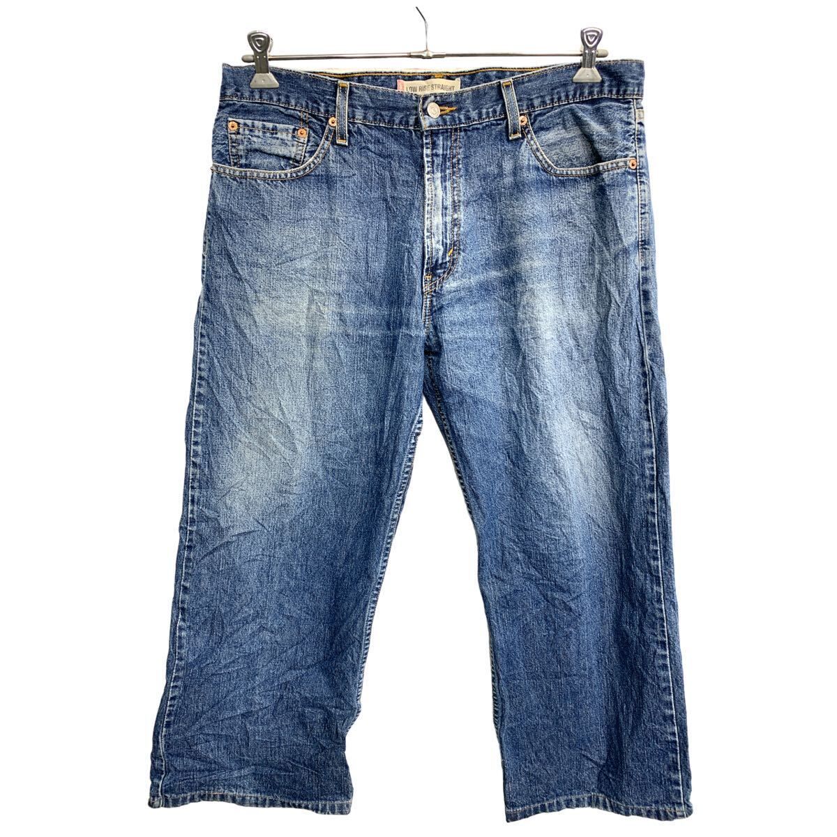 Levi's 529 デニムパンツ W36 リーバイス ローライズストレート ビッグ