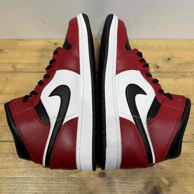 NIKE 2020 AIR JORDAN 1 MID CHICAGO BLACK TOE 26.5cm 554724-069